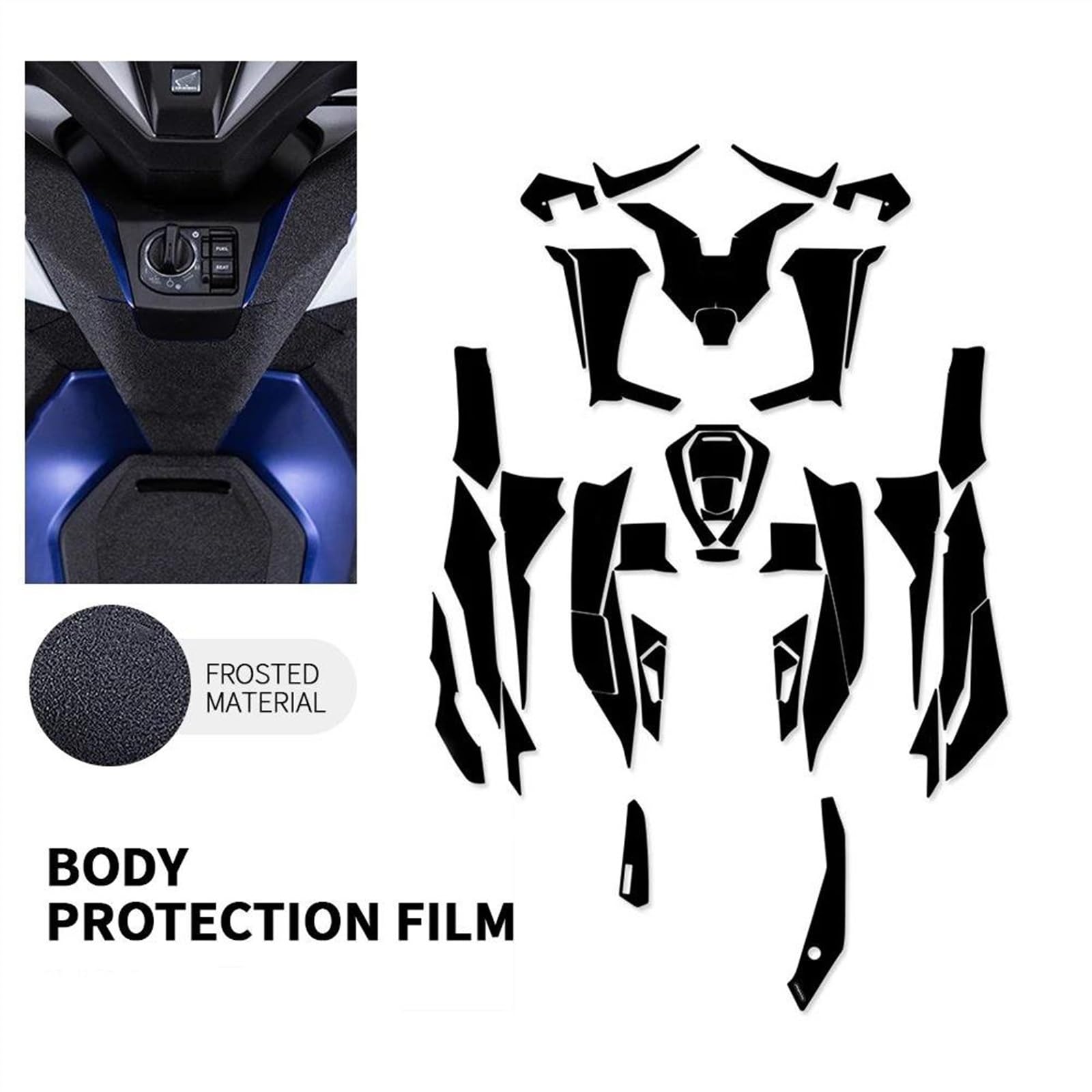 送料無料 ホンダForza 350用 タンクカバー 保護パネル 燃料タンク